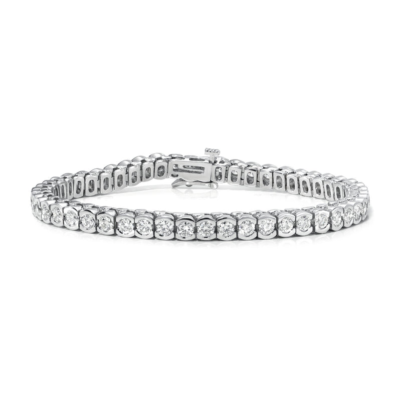 Diamond Bezel Tennis Bracelet