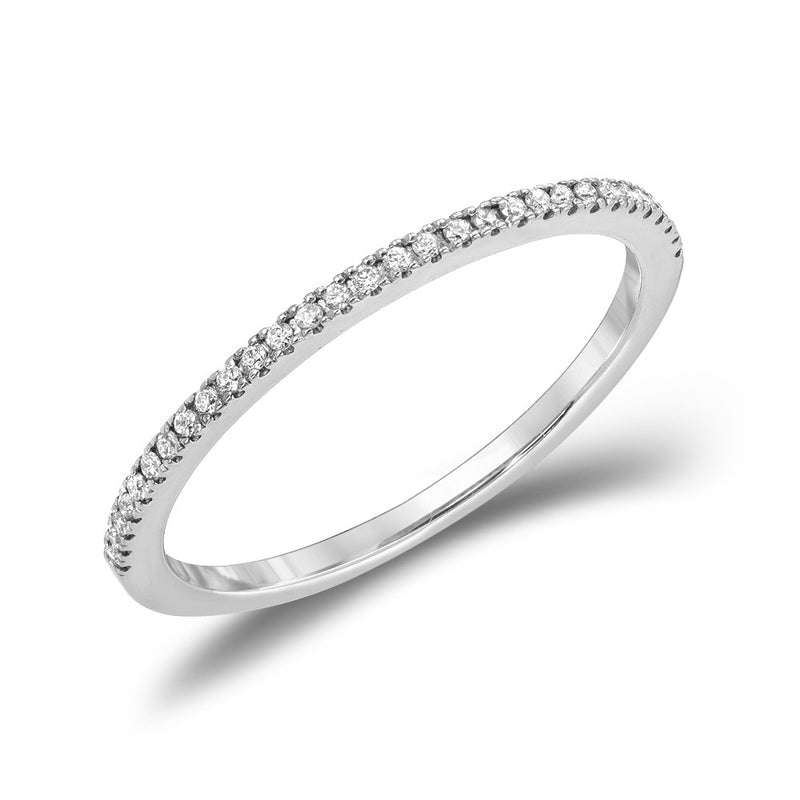 Half Diamond Eternity Band