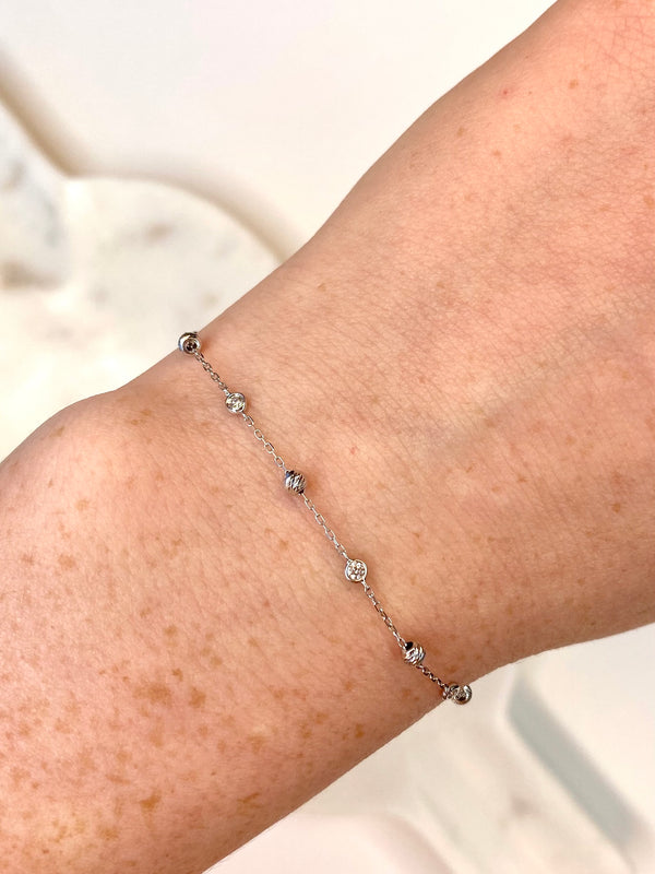 Dancing Diamonds Bracelet