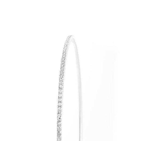 Margaret French Cut Baguette Bangle