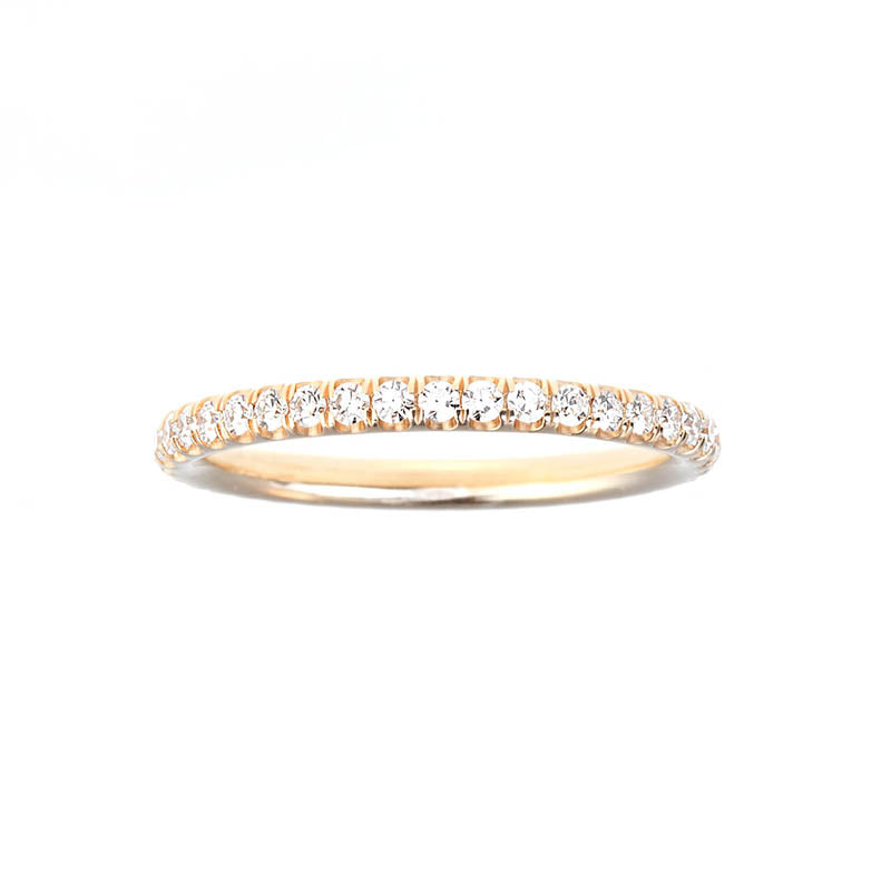 Yellow Gold Eternity Band