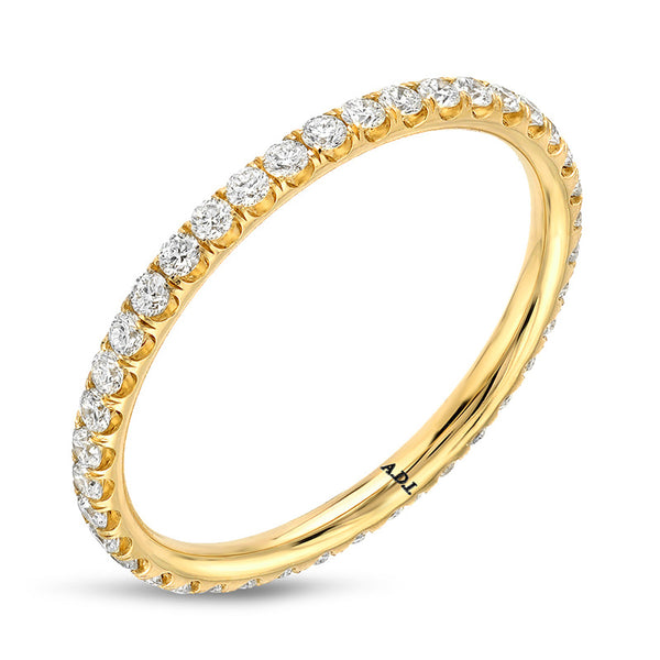 Yellow Gold Everlasting Eternity Band