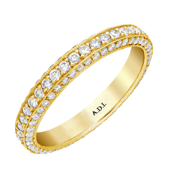 Riviera Micro-Pave Eternity Band