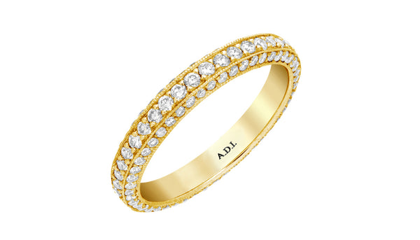 Riviera Micro-Pave Eternity Band