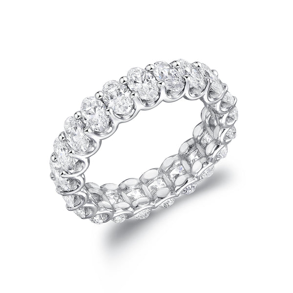 Oval Eternity Band