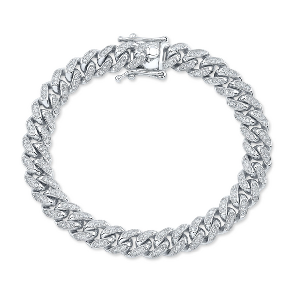 Diamond Cuban Chain Bracelet