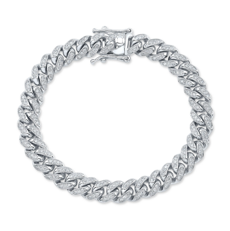 Diamond Cuban Chain Bracelet