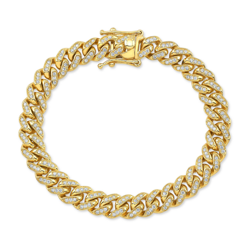 Diamond Cuban Chain Bracelet